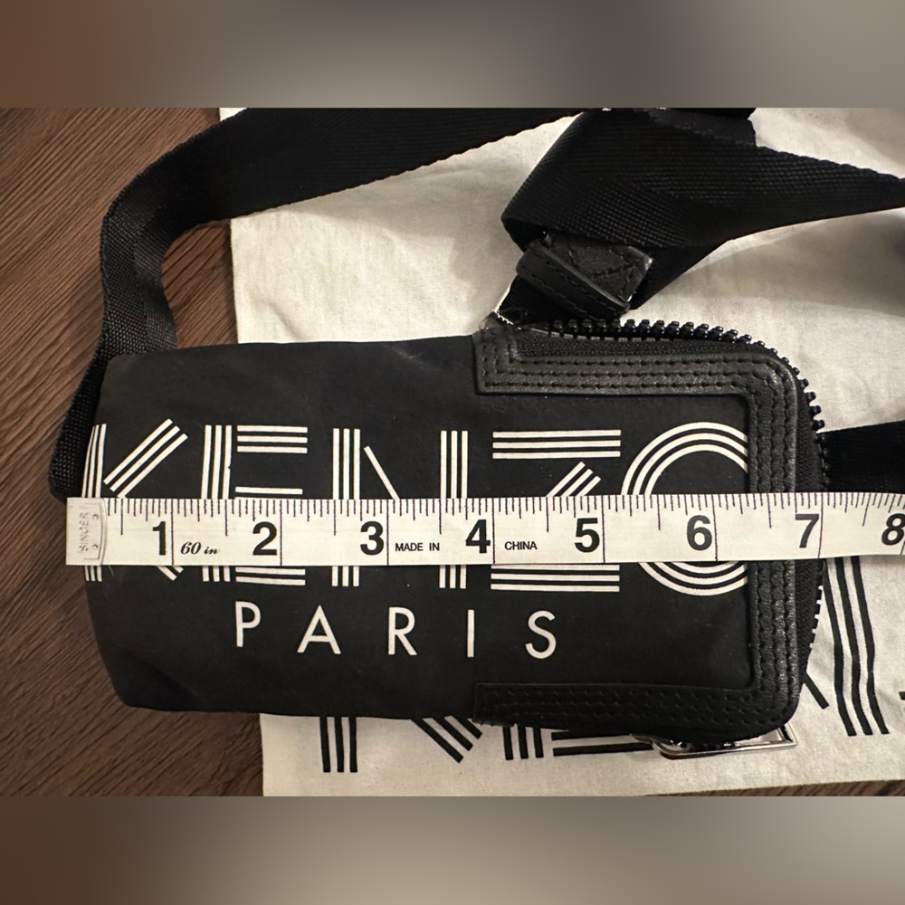 Kenzo Black and White Phone and card wallet Bag - Picture 3 of 5